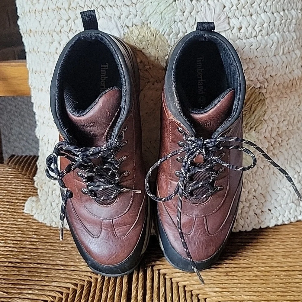 Timberland hiking boots, size 6 boys
